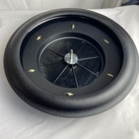 Roue de roulette professionnelle de haute qualité de 18 pouces en plastique ABS américain 0 00