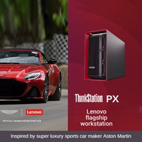 En Stock, Estación de Trabajo Gráfica Lenovo ThinkStation PX Tower, Dos Procesadores Intel Xeon, PC de Escritorio para Análisis de Datos e IA