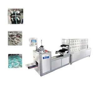Cosmetic Equipment Full Automatic Crystal Eye Treatment Mask Patch Filling Machine Gel Forming Production Line for Skin Care