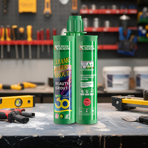 Silicone <span class=keywords><strong>professionnel</strong></span> à prise rapide haute efficacité, bicomposant, 400 ml, sans déformation, sans fissuration, haute résistance, pour le travail du bois - Product Image 6