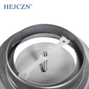 Conduit mural de Ventilation sortie de climatisation extérieure ajuster soupape à disque capot circulaire Hvac évent rond <span class=keywords><strong>pour</strong></span> Hvac - Product Image 4