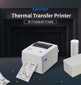 Xprinter XP-TT424B/ XP-TT434B ODM 4 pouces imprimante de codes à barres thermique avec USB pour la logistique transfert thermique imprimante d'étiquettes Tharmal - Product Image 3