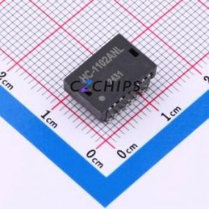 หม้อแปลงไฟฟ้า HC-1102ANL LAN แบบ SMD-16P, ขนาด 12.7x8.7 มม. ชนิดอินดักเตอร์ - Product Image 1