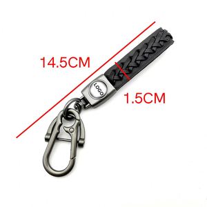 Wholesale Car Keyrings Leather Lettering Keychain for Car Brands Keyrings Metal <b>Key</b> <b>Ring</b> With <b>Customized</b> Logo Keychain - Product Image 5