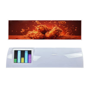 Taxi Roof Advertising Board Universal Led Taxi Signs Customized Printing Content Light Box Car Led Advertising Video Hd <b>Screen</b> - Product Image 1