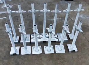 Plaque de base de sol réglable pivotante pour échafaudage, tube Q235 - Product Image 4