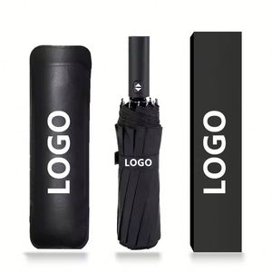 Parapluie personnalisable avec logo imprimé, parapluie coupe-vent à sublimation, cadeau promotionnel, parapluies personnalisés pour fêtes - Product Image 1