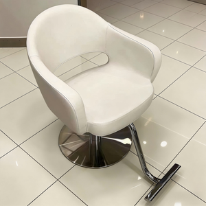 Chaise de <span class=keywords><strong>barbier</strong></span> en métal robuste avec hauteur réglable et repose-pieds, pompe hydraulique, design moderne - Product Image 5