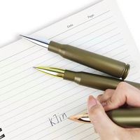Stylo bille en laiton brut ancien, forme de balle lourde, motif 'American Great Again', cadeau unique pour homme/père, faible MOQ