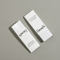 Nouveau design de bouteilles cosmétiques en plastique de 40ml pour la protection solaire vente en gros de bouteilles d'emballage de protection solaire en plastique avec buse personnalisée