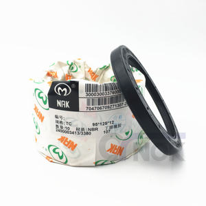 Sello de Aceite <span class=keywords><strong>NAK</strong></span> <span class=keywords><strong>TC</strong></span> 95*125*12 mm NBR para Piezas de Maquinaria de Construcción - Product Image 1