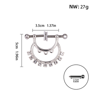 QKKQ Neue Edelstahl-Nippel klemmen Bondage Sexspielzeug für Erwachsene Edler Stahl <span class=keywords><strong>clip</strong></span> Geeignet für erwachsene Männer und Frauen - Product Image 4