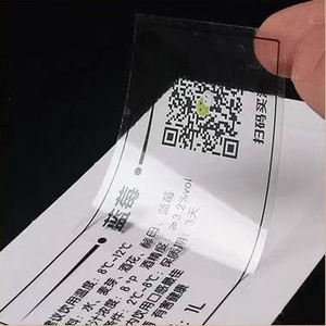 Custom Adhesive Sample Perfume <strong>Bottle</strong> Transparent Waterproof Packaging <strong>Labels</strong> <strong>Printed</strong> Sticker - Product Image 4