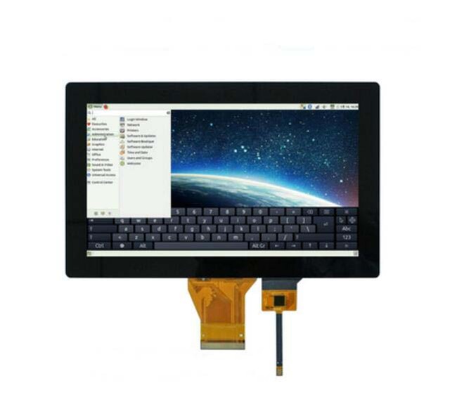 7 inch 1024X600 LVDS interface TFT LCD display