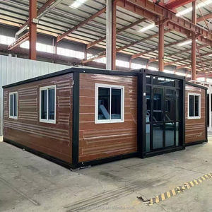 Maisons modernes certifiées CE, cadre de 40 pieds, maisons prêtes à l'emploi, circulaires de 30 pieds, 2 étages, en bois, conteneur de 40 pieds, préfabriqué, abri, <span class=keywords><strong>maison</strong></span> - Product Image 1