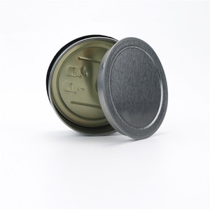 Wholesale Custom Tinplate Metal <b>Boxes</b> Round Shape Candy Storage Jar - Product Image 2
