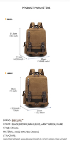 Zaino in Tela di Alta Qualità, Vintage, Estivo, da Viaggio, Alla Moda, Carino, Portatile, Resistente all'Acqua, Unisex per Ragazze Adolescenti e Universitarie - Product Image 6