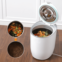 Broyeur de déchets de cuisine électrique en acier inoxydable Neakasa avec technologie Multigrind 200W