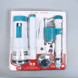 Válvula de tanque de <span class=keywords><strong>agua</strong></span> para inodoro, conjunto completo de válvula de <span class=keywords><strong>entrada</strong></span> de doble botón para inodoro, para inodoro, para el Sudeste Asiático - Product Image 2
