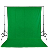 Kain Latar Belakang Foto Muslin Katun Warna Hitam Putih Hijau Biru Merah Ukuran 2mx3m 3x3 untuk Studio Fotografi