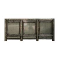 Meuble de rangement peint brillant antique de salon de style rustique chinois