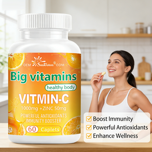 Tabletas <span class=keywords><strong>de</strong></span> Vitamina C y <span class=keywords><strong>Zinc</strong></span> <span class=keywords><strong>de</strong></span> Marca Propia <span class=keywords><strong>de</strong></span> Source Factory para Adultos, <span class=keywords><strong>que</strong></span> Mejoran la Inmunidad y Resisten la Oxidación - Product Image 6