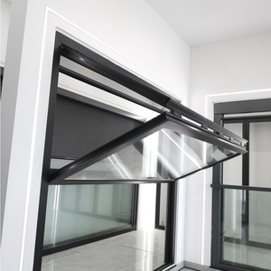 Fenêtre pliante en aluminium certifiée CE pour fabricant professionnel commercial, aluminium anodisé de qualité supérieure - Product Image 3