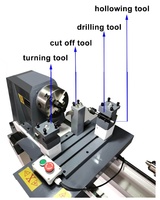 Enrutador CNC de 5 ejes para el hogar, mini máquina cnc, torno de madera para estudiantes de escuela, entrenamiento de habilidades educativas para niños, compatible con código G