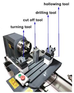 Goede Prijs China Cnc Draaibank Mini Machine Voor Hout Bamboe Beker Fles Handwerk Schaakhandvatten Massager Gereedschap Draaien - Product Image 2