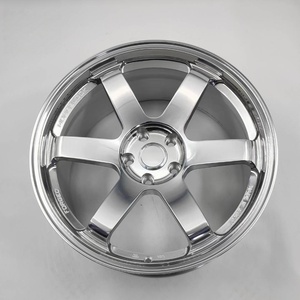 Jantes de voiture Volk Racing Te37 chromées polies forgées 5x120 5x114.3 5x112 17 18 19 20 21 pouces pour BMW Honda Accord <span class=keywords><strong>Toyota</strong></span> Jdm - Product Image 5