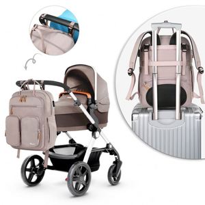 กระเป๋าผ้าอ้อมอเนกประสงค์สำหรับคุณแม่เดินทาง ชุดสี่ชิ้น ตัวอย่างฟรี - Product Image 2