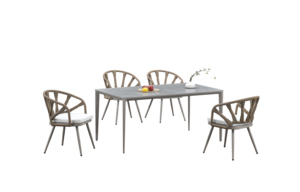 <strong>Outdoor</strong> Table Sets Hot Sale Brand New PE Rattan Steel Frame <strong>Outdoor</strong> Table and Chairs <strong>Love</strong> <strong>Seat</strong> Waterproof - Product Image 4
