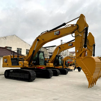 Excavatrice Cat336gc d'occasion, dernier modèle, 36 tonnes, très neuve, originale, avec certifications EPA et CE, excavatrice Cat 336 originale, grande excavatrice 336GC