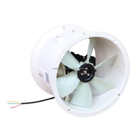 450 #   Ventilador Axial de Presión Negativa con Rodamientos de Bolas, Entradas de Aire Metálicas de Alta Eficiencia, Aspas de Fibra de Nylon, Ventilación, Refrigeración, Polvo