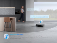 Ecovacs X11 Pro OMNI Robot Vacuum All-In-One Robot Tipis dengan Fungsi Pencuci Lantai, Penyapu & Penyedot Debu untuk Hotel dan Rumah Tangga