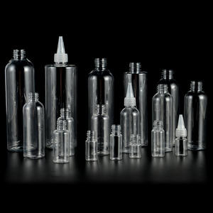 2025 la tendencia predominante Tamaño de bolsillo Plástico PET Boquilla de aceite para el cabello en Punta Botellas transparentes para apretar con tapas giratorias - Product Image 2