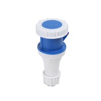 Prise industrielle étanche CE approuvée IP67 63A 3 broches (2P+E) pour utilisation en extérieur