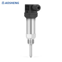 Aosheng Industrial-grade Temperature Controller High-precision LCD/LED Stainless Steel IP68 4-20mA/0-10V/RS485 OEM ODM Oil