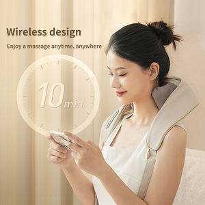 Venta al por mayor de fábrica Uso doméstico Inalámbrico Trapecio Espalda Cintura Amasado Masajeador Cable de alimentación Relajante Hombro Cuello Dispositivo Masaje - Product Image 6