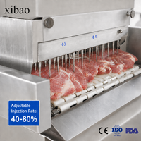 Machine automatique d'injection de saumure pour viande en acier inoxydable, équipement d'injection pour poulet, bœuf, porc destiné aux usines de transformation alimentaire