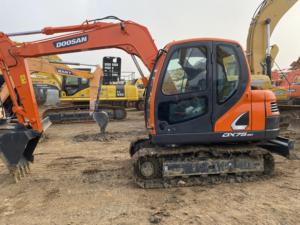 รถขุดเกาหลีมือสอง Doosan DX75-9C DX75 สภาพเดิมจากโรงงาน รถขุด Doosan DX75 อุปกรณ์ก่อสร้างมือสอง - Product Image 1