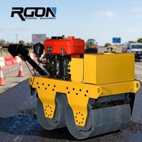 Compacteur vibrant hydraulique à double rouleau haute fréquence, à moteur diesel, pour travaux routiers - Vente en gros