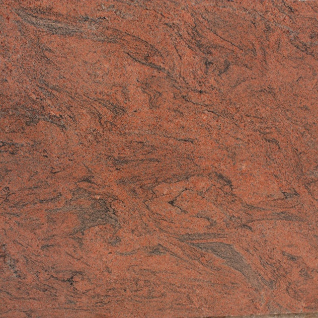 Granit Bloc Brut Multicolore Bloc de Granit Rouge