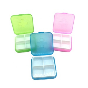 Fabricante de fábrica ambiental Premium cuadrado 4 gids caja de medicina de viaje - Product Image 1