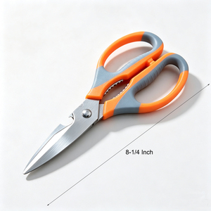 <span class=keywords><strong>Ciseaux</strong></span> de <span class=keywords><strong>cuisine</strong></span> tout-en-un en acier inoxydable avec poignée en plastique antidérapante, <span class=keywords><strong>ciseaux</strong></span> à découper les aliments écologiques et tranchants pour la viande et les légumes - Product Image 2