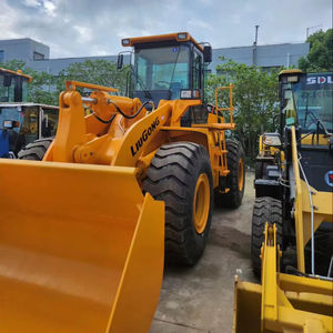 Buena maquinaria de construcción Liugong marca China CLG856H 856 856H cargador de ruedas de 5 toneladas garantía de calidad por un año - Product Image 1