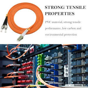 <span class=keywords><strong>สาย</strong></span>แพทช์ไฟเบอร์ OEM ODM ยาว 1 เมตร LC to ST 1 ม. 328 ฟุต มัลติโหมด ดูเพล็กซ์ 50/125um OM2 <span class=keywords><strong>สาย</strong></span>จัมเปอร์ไฟเบอร์ LCUPC-STUPC สีส้ม - Product Image 6