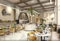 Design Intérieur de Boulangerie et Café Solution Complète Personnalisée pour Rénovation de Café Commercial Décoration de Boulangerie et Café de Style Industriel Moderne