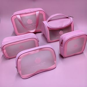 Professional <b>Makeup</b> <b>Bag</b> Pouch for Packaging Cosmetic <b>Bag</b> with logo Waterproof <b>Bag</b> Travel - Product Image 5