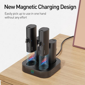 Kit de Banco de Energía de 16000 mAh, Juego de Cargador Portátil 4 en 1, Incluye 4 Unidades con Tipo USB C para <span class=keywords><strong>iPhone</strong></span>, Android, Carga Múltiple - Product Image 4